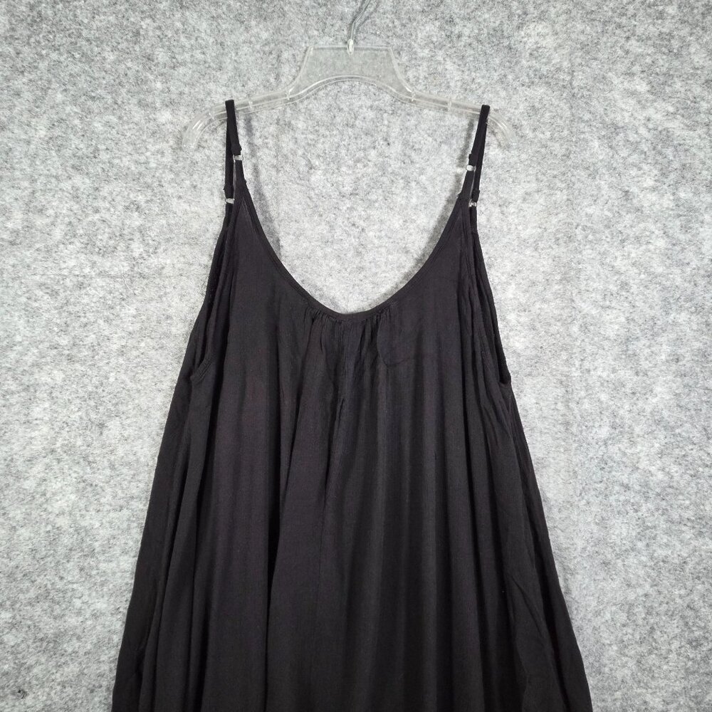 Swimsuits for All Women's Sleeveless Coverup Black Size 14/16 - Picture 2 of 8